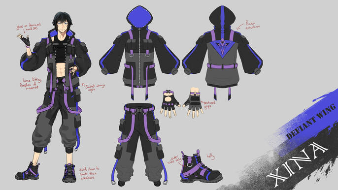 Original Character Design Sheet