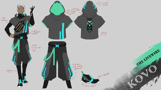 Original Character Design Sheet