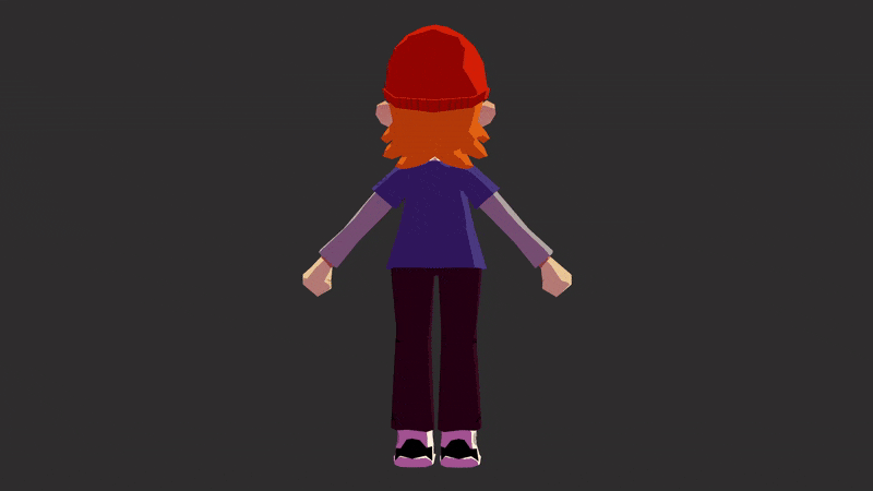 Chibi 3D Model (rigged)