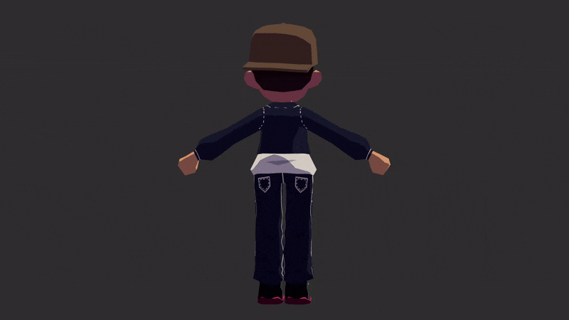 Chibi 3D Model (rigged)